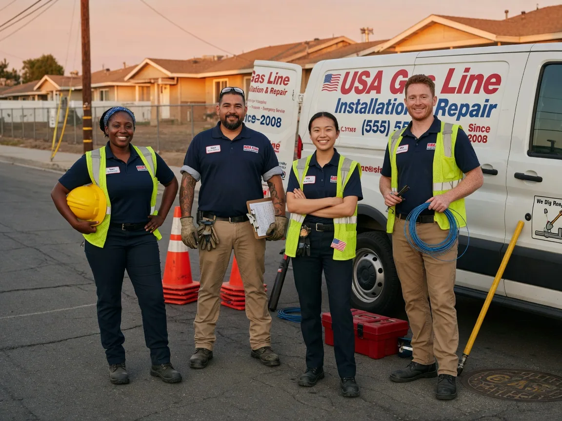 Gas Line Installation company in Yale, IL