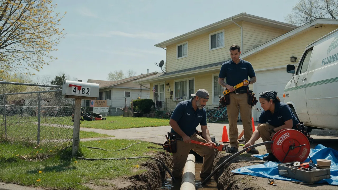 Gas Line Repair in Yale, IL near me